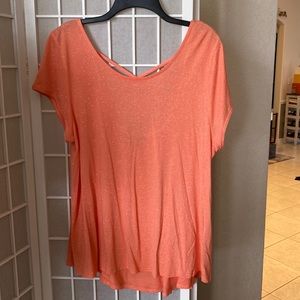 Gold sparkle J-Lo shirt